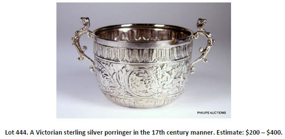 sterling silver porringer