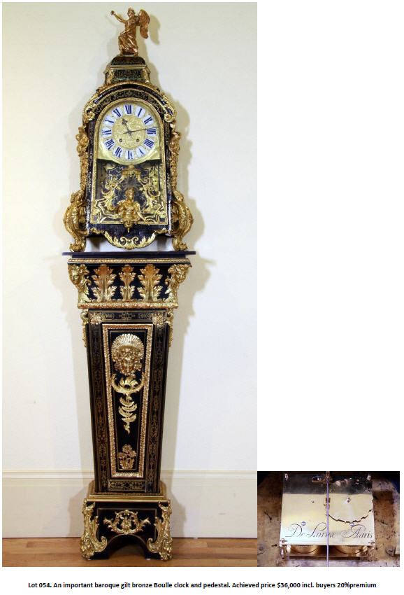 baroque clock