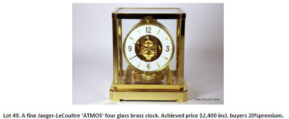 brass clock