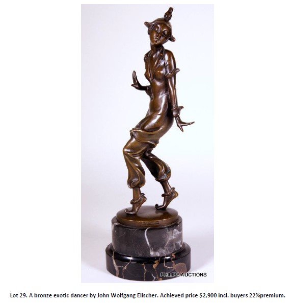 bronze exotic dancer