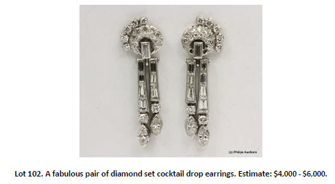 cocktail drop earrings