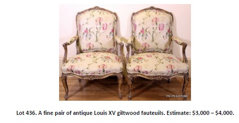 giltwood chairs