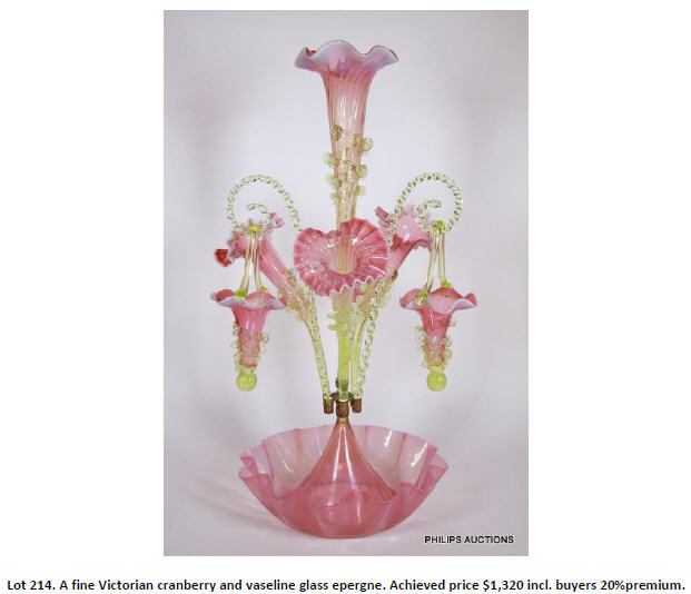 glass epergne