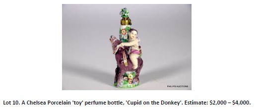 porcelain toy perfume bottle