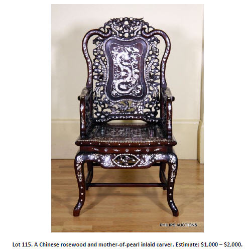 rosewood chair