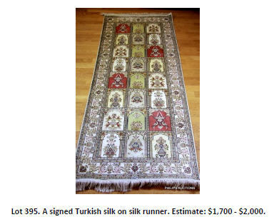 turkish silk runner