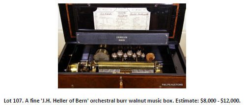 walnut music box